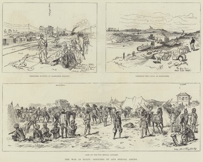 De Oorlog in Egypte door Melton Prior